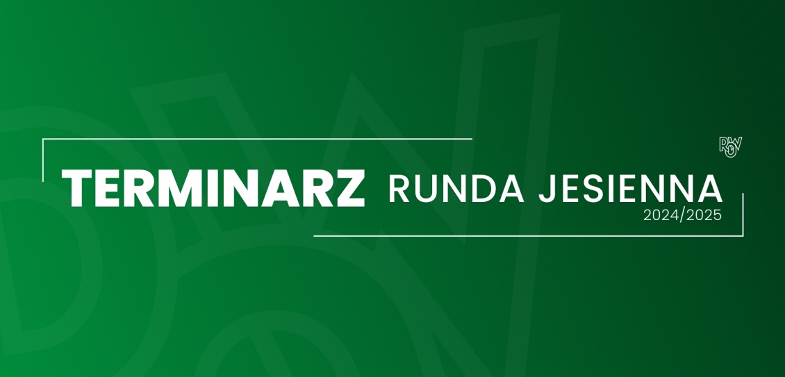 Znamy terminarz rundy jesiennej 2024/2025!