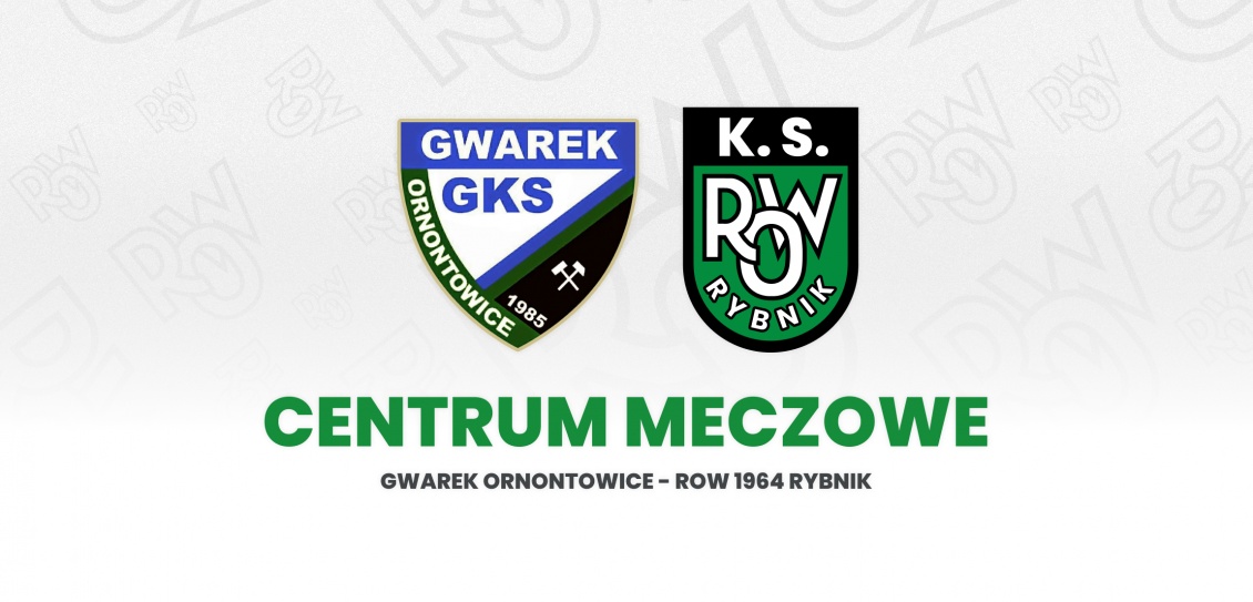 Gwarek Ornontowice – ROW 1964 Rybnik 3:2 (1:0)