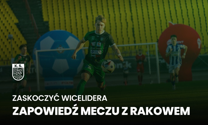 ROW 1964 Rybnik - Raków II Częstochowa (Zapowiedź meczu)