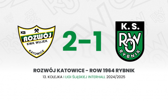 Rozwój Katowice – ROW 1964 Rybnik 2:1 (1:0)