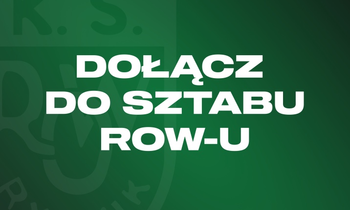 Dołącz do sztabu trenerskiego ROW-u!