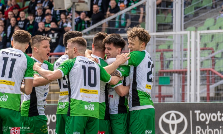 ROW 1964 Rybnik - Raków II Częstochowa 5-1 (3:1) (Podsumowanie meczu)